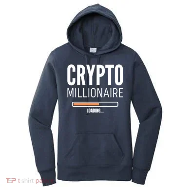 Crypto Millionaire Loading Funny Crypto Currency Women's Hoodie