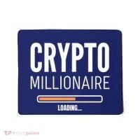 Crypto Millionaire Loading Funny Crypto Currency Mousepad thumb 0