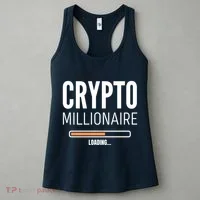 Crypto Millionaire Loading Funny Crypto Currency Women's Tank Top thumb 3