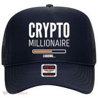 Crypto Millionaire Loading Funny Crypto Currency Hat thumb 0
