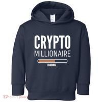 Crypto Millionaire Loading Funny Crypto Currency Toddler Hoodie thumb 0