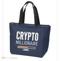 Crypto Millionaire Loading Funny Crypto Currency Tote Bag thumb 3