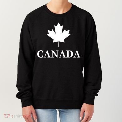 Canada Maple Leaf Canadian Flag Women's Sweatshirt