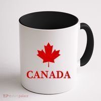 Canada Maple Leaf Canadian Flag Coffee Mug thumb 1