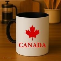 Canada Maple Leaf Canadian Flag Coffee Mug thumb 4