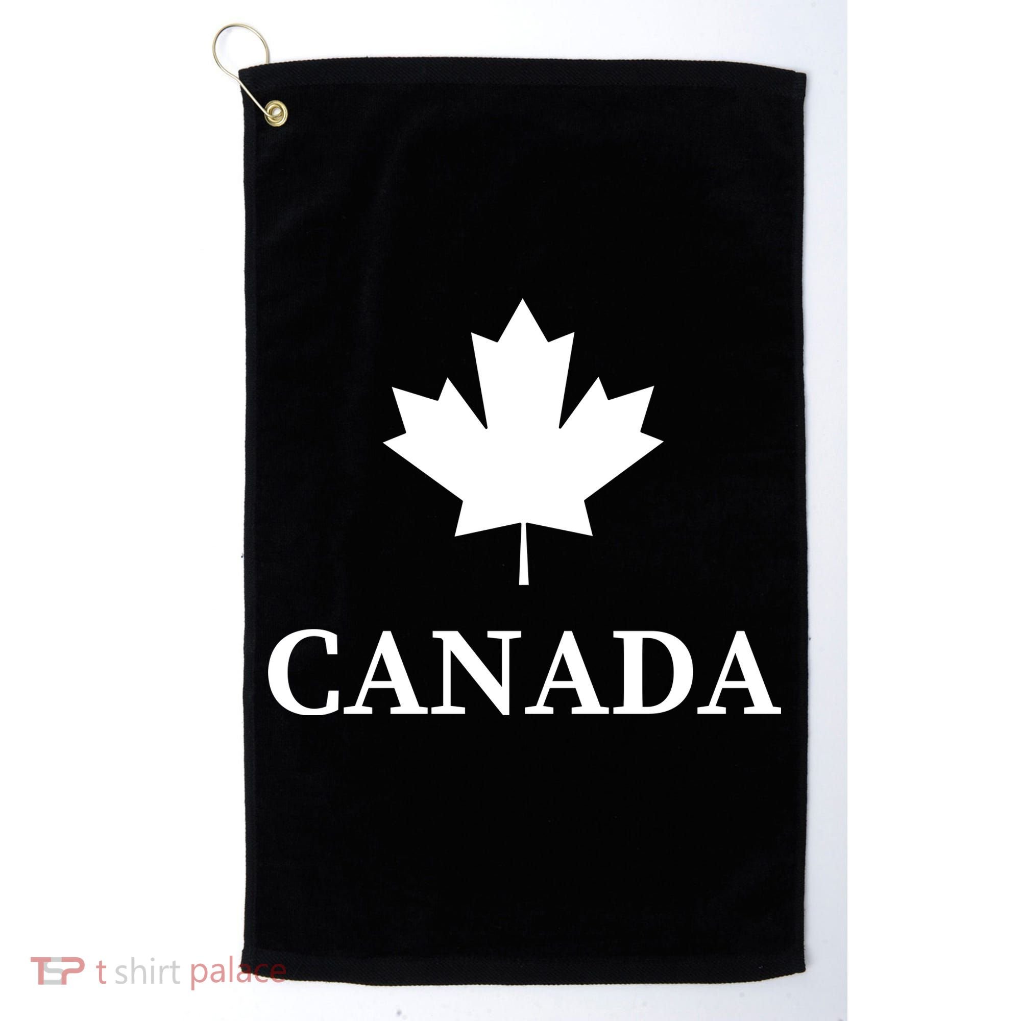 Canada Maple Leaf Canadian Flag Golf Towel