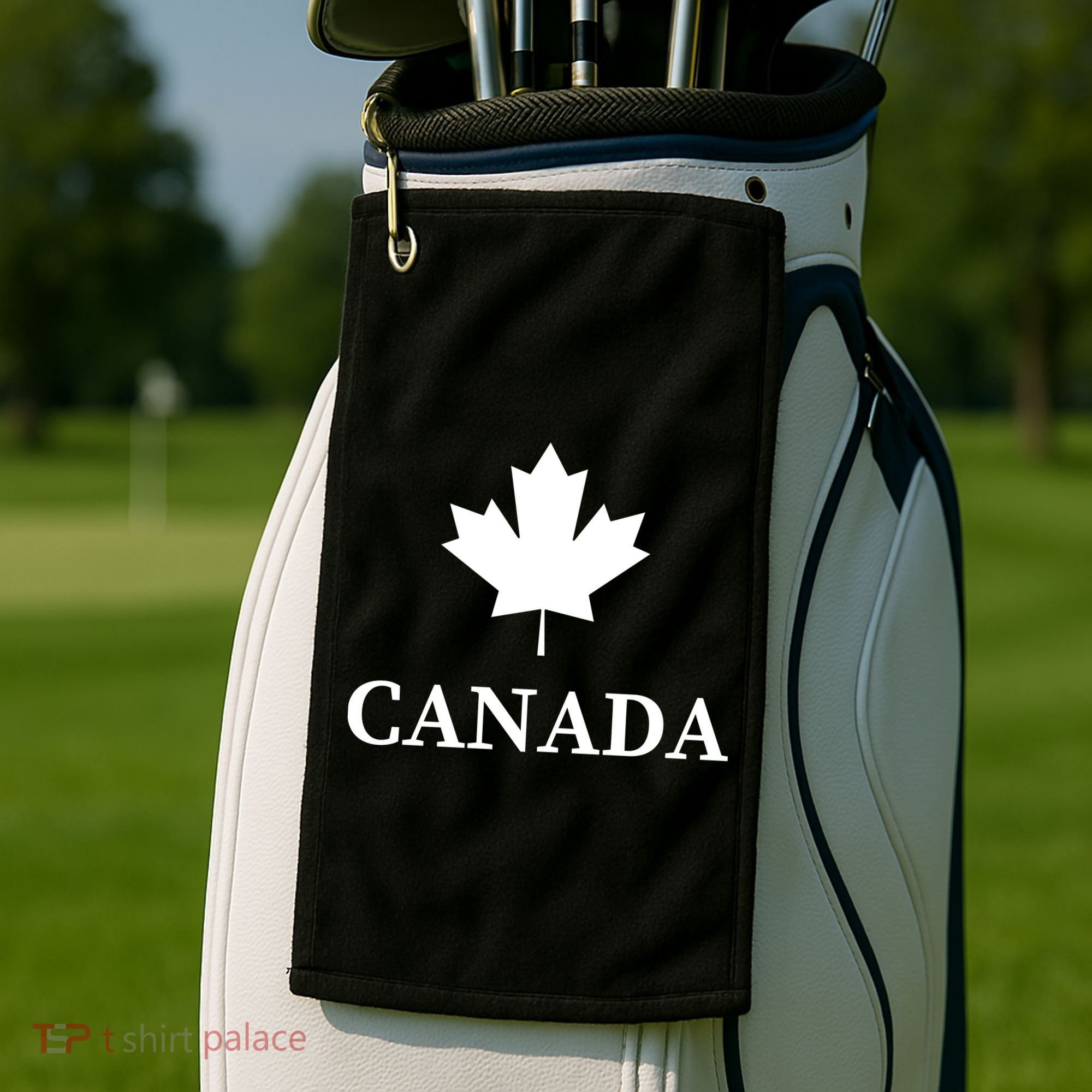 Canada Maple Leaf Canadian Flag Golf Towel