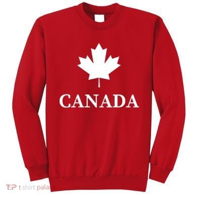 Canada Maple Leaf Canadian Flag Sweatshirt
