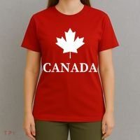 Canada Maple Leaf Canadian Flag T-Shirt thumb 4