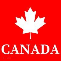 Canada Maple Leaf Canadian Flag Button thumb 1