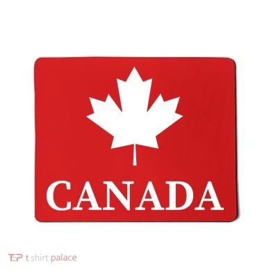 Canada Maple Leaf Canadian Flag Mousepad