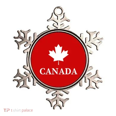 Canada Maple Leaf Canadian Flag Ornament