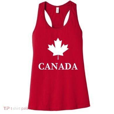 Canada Maple Leaf Canadian Flag Women's Tank Top