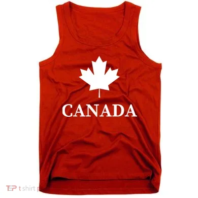 Canada Maple Leaf Canadian Flag Tank Top