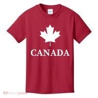 Canada Maple Leaf Canadian Flag Kids T-Shirt thumb 0
