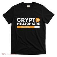 Crypto Millionaire Loading Btc Trader Bitcoin Investor T-Shirt thumb 0