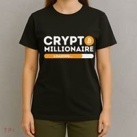 Crypto Millionaire Loading Btc Trader Bitcoin Investor T-Shirt thumb 4