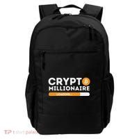 Crypto Millionaire Loading Btc Trader Bitcoin Investor Backpack thumb 0
