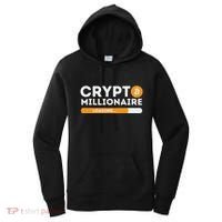 Crypto Millionaire Loading Btc Trader Bitcoin Investor Women's Hoodie thumb 0