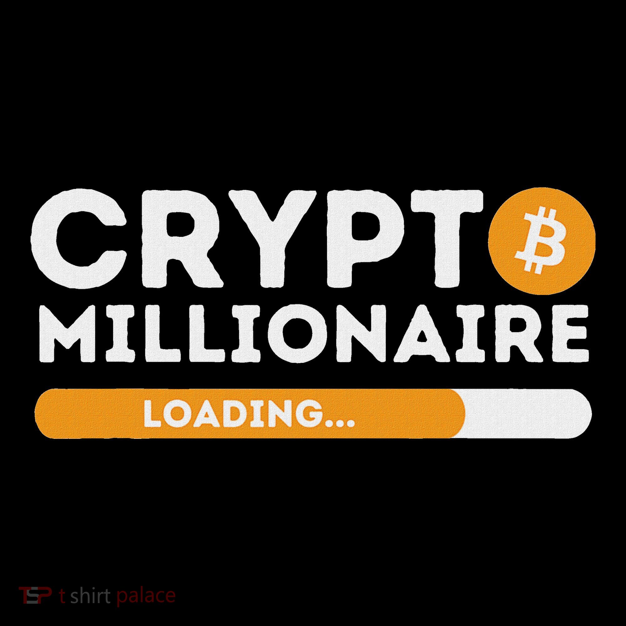 Crypto Millionaire Loading Btc Trader Bitcoin Investor Women's Hoodie