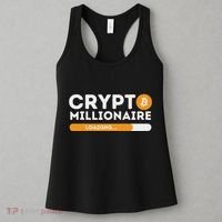 Crypto Millionaire Loading Btc Trader Bitcoin Investor Women's Tank Top thumb 3