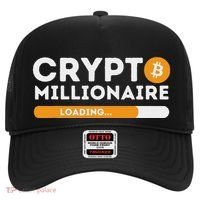 Crypto Millionaire Loading Btc Trader Bitcoin Investor Hat thumb 0