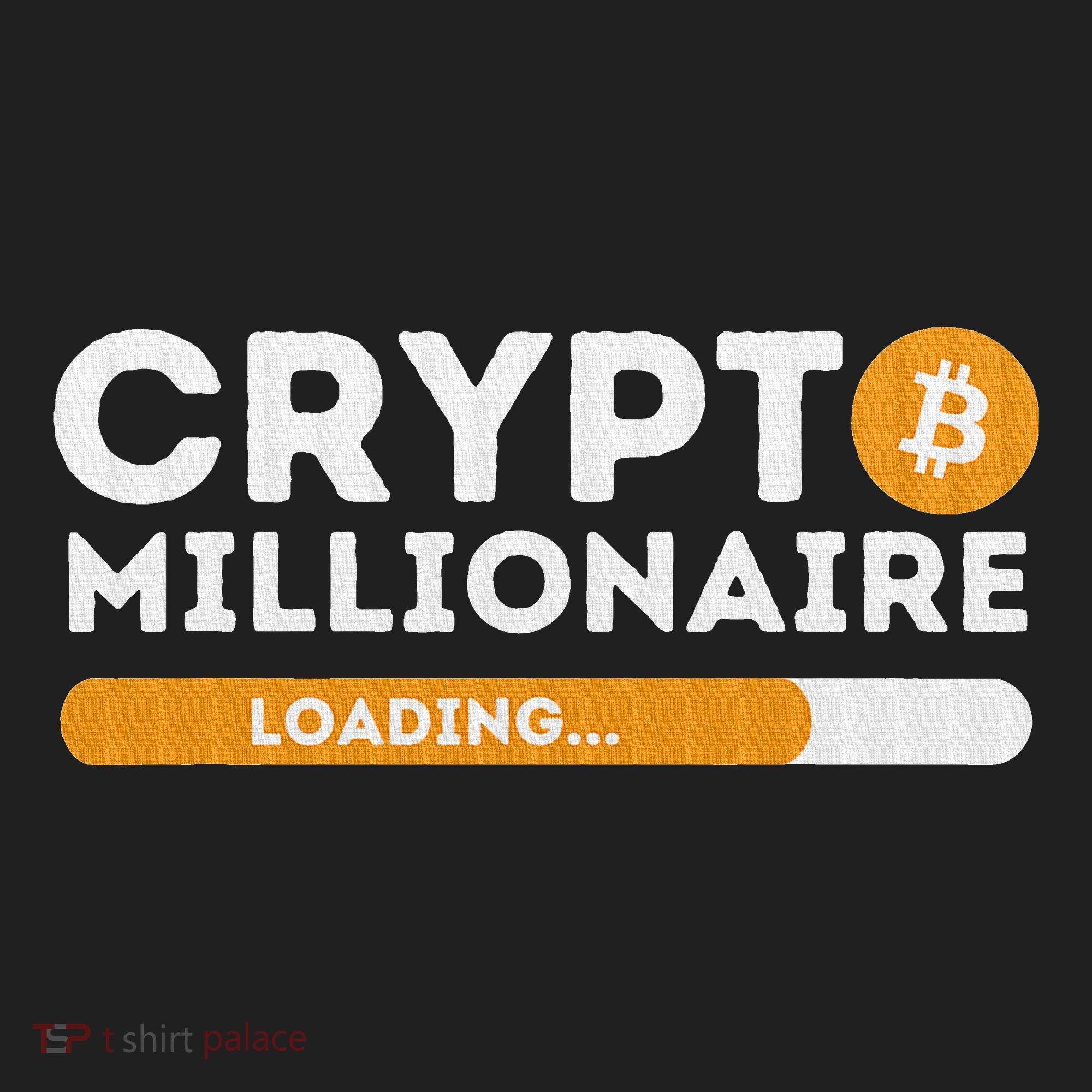 Crypto Millionaire Loading Btc Trader Bitcoin Investor Hat