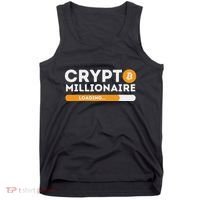 Crypto Millionaire Loading Btc Trader Bitcoin Investor Tank Top thumb 0