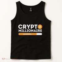 Crypto Millionaire Loading Btc Trader Bitcoin Investor Tank Top thumb 2