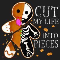 Cut My Life Into Pieces Gingerbread Christmas Tumbler thumb 3