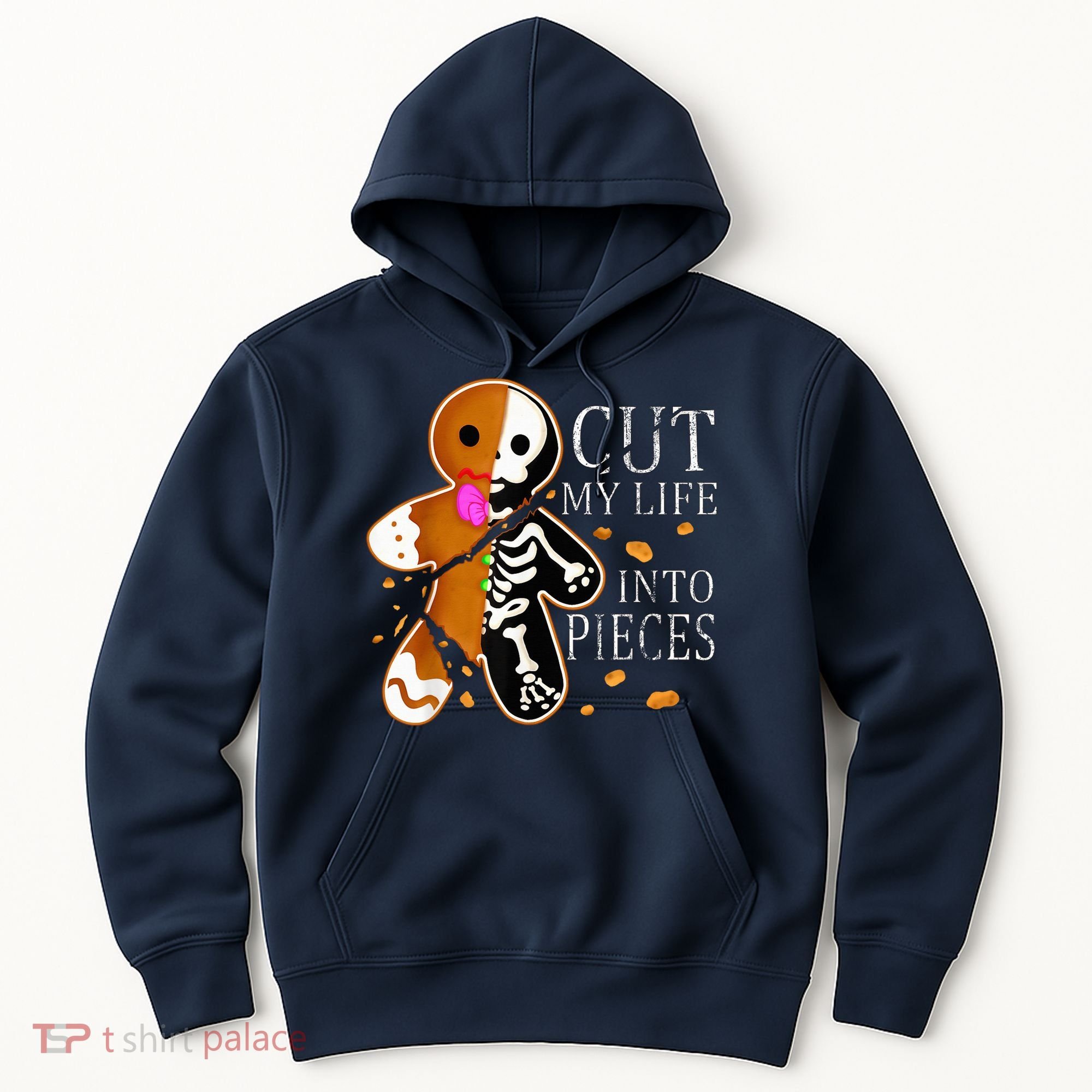 Cut My Life Into Pieces Gingerbread Christmas Hoodie