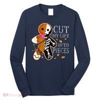 Cut My Life Into Pieces Gingerbread Christmas Long Sleeve Shirt thumb 0