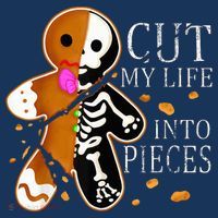 Cut My Life Into Pieces Gingerbread Christmas Sweatshirt thumb 3