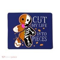 Cut My Life Into Pieces Gingerbread Christmas Mousepad thumb 0