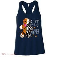 Cut My Life Into Pieces Gingerbread Christmas Women's Tank Top thumb 0