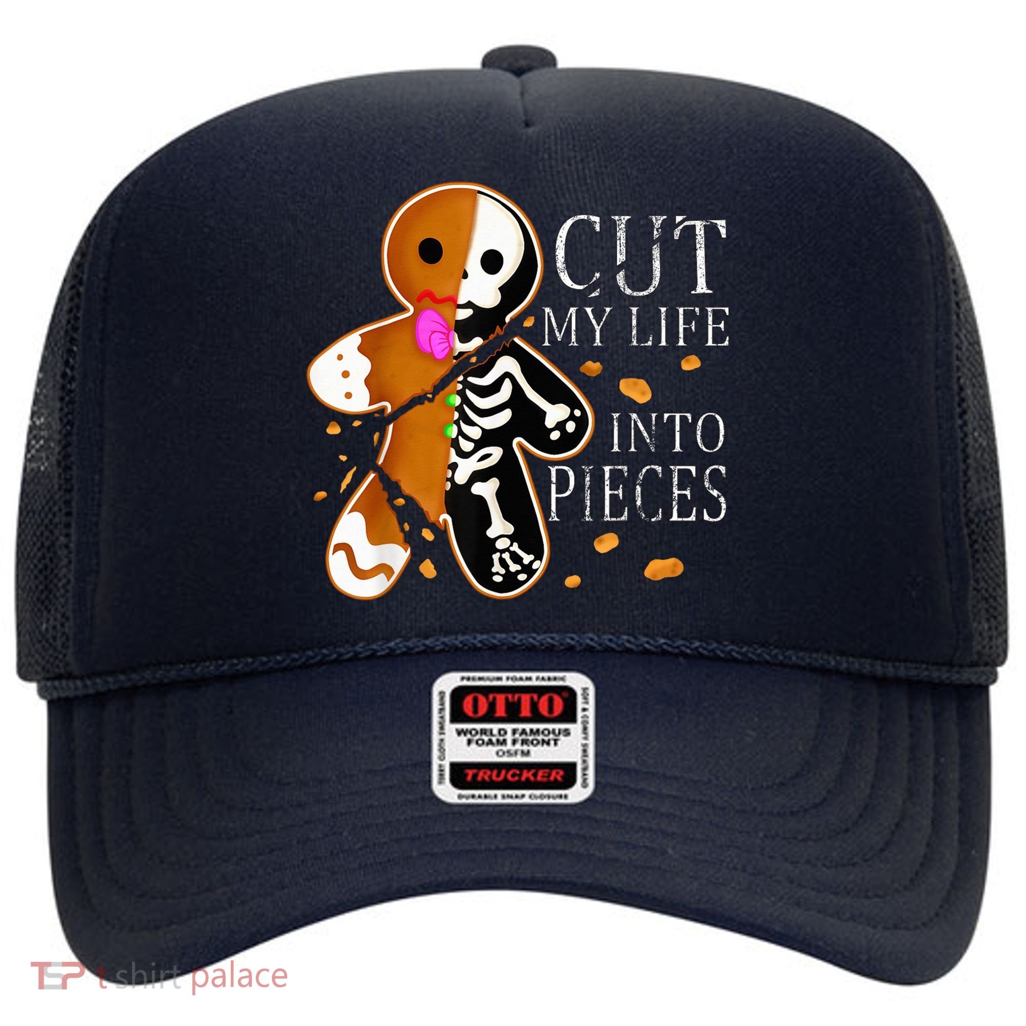 Cut My Life Into Pieces Gingerbread Christmas Hat