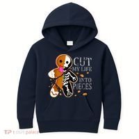 Cut My Life Into Pieces Gingerbread Christmas Kids Hoodie thumb 0