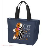 Cut My Life Into Pieces Gingerbread Christmas Tote Bag thumb 3