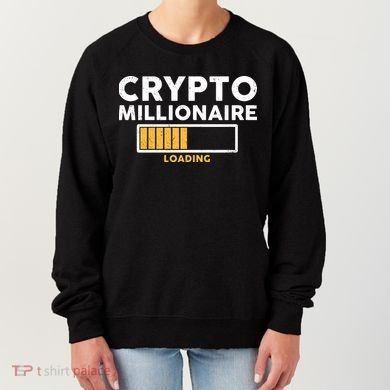 Crypto Millionaire Loading Women's Sweatshirt