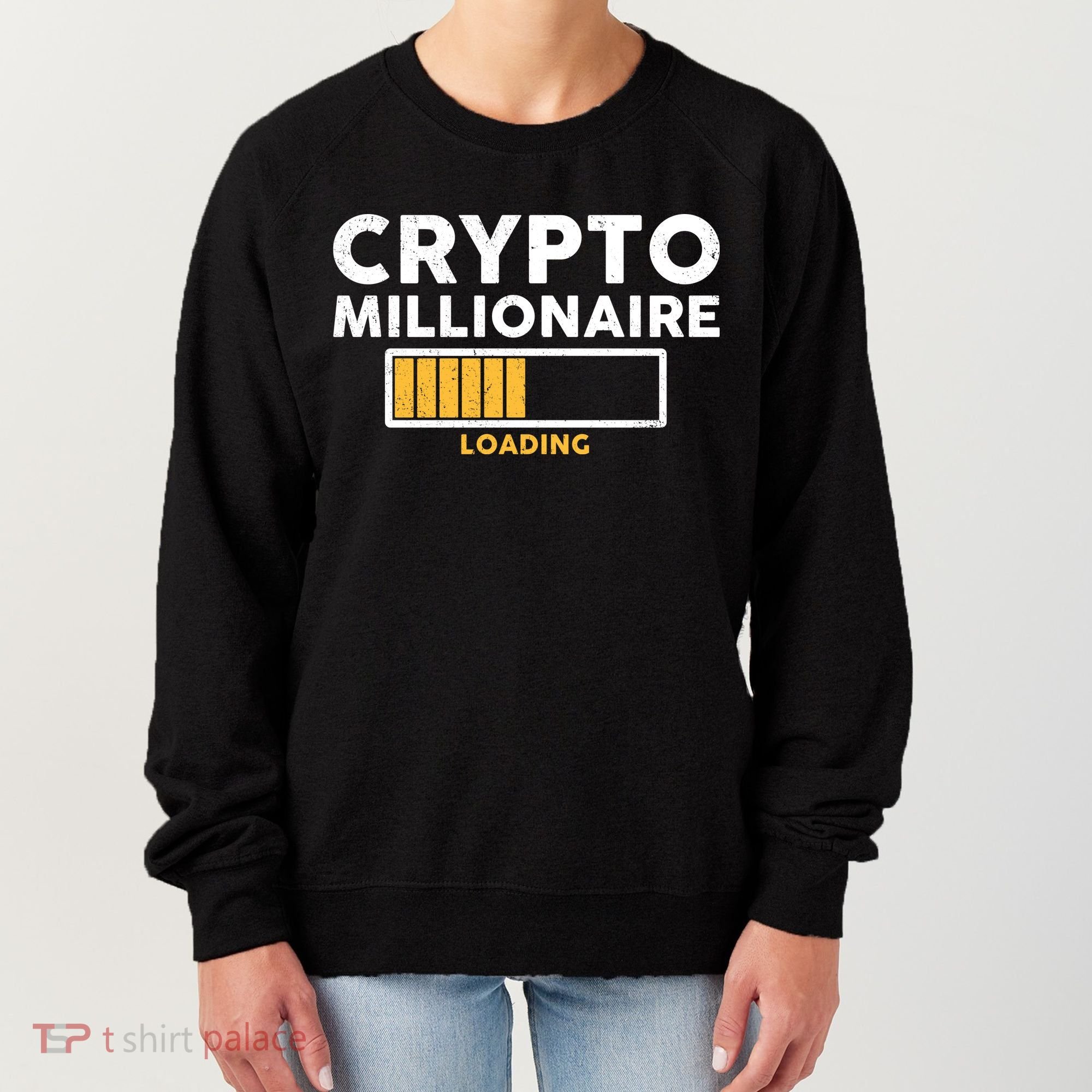 Crypto Millionaire Loading Women's Sweatshirt