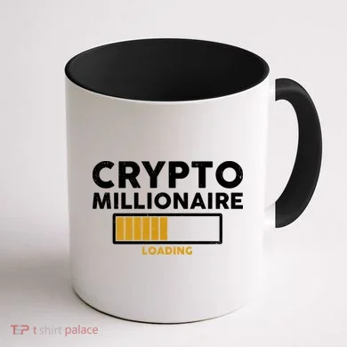 Crypto Millionaire Loading Coffee Mug back