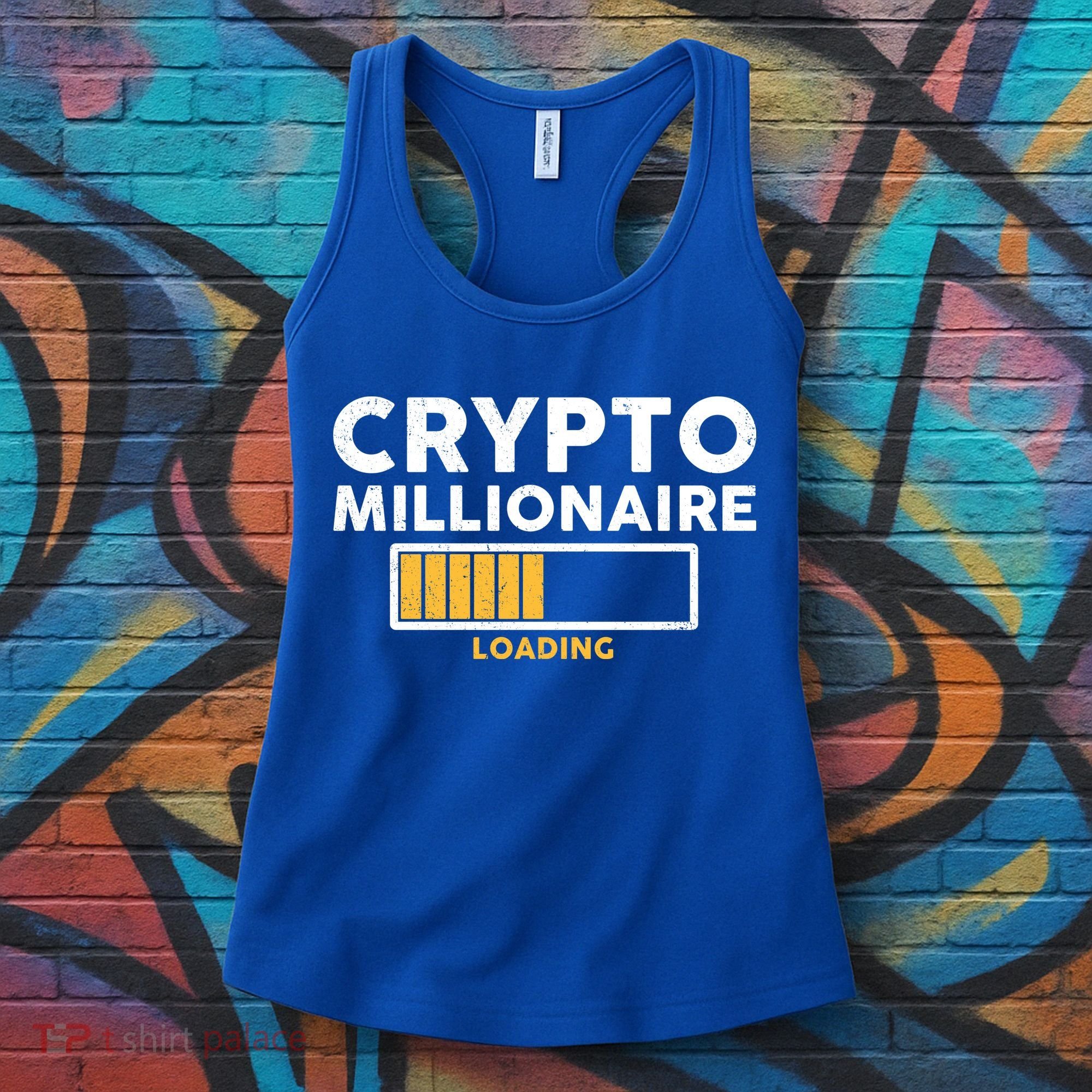 Crypto Millionaire Loading Women's Tank Top