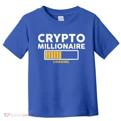 Crypto Millionaire Loading Toddler T-Shirt