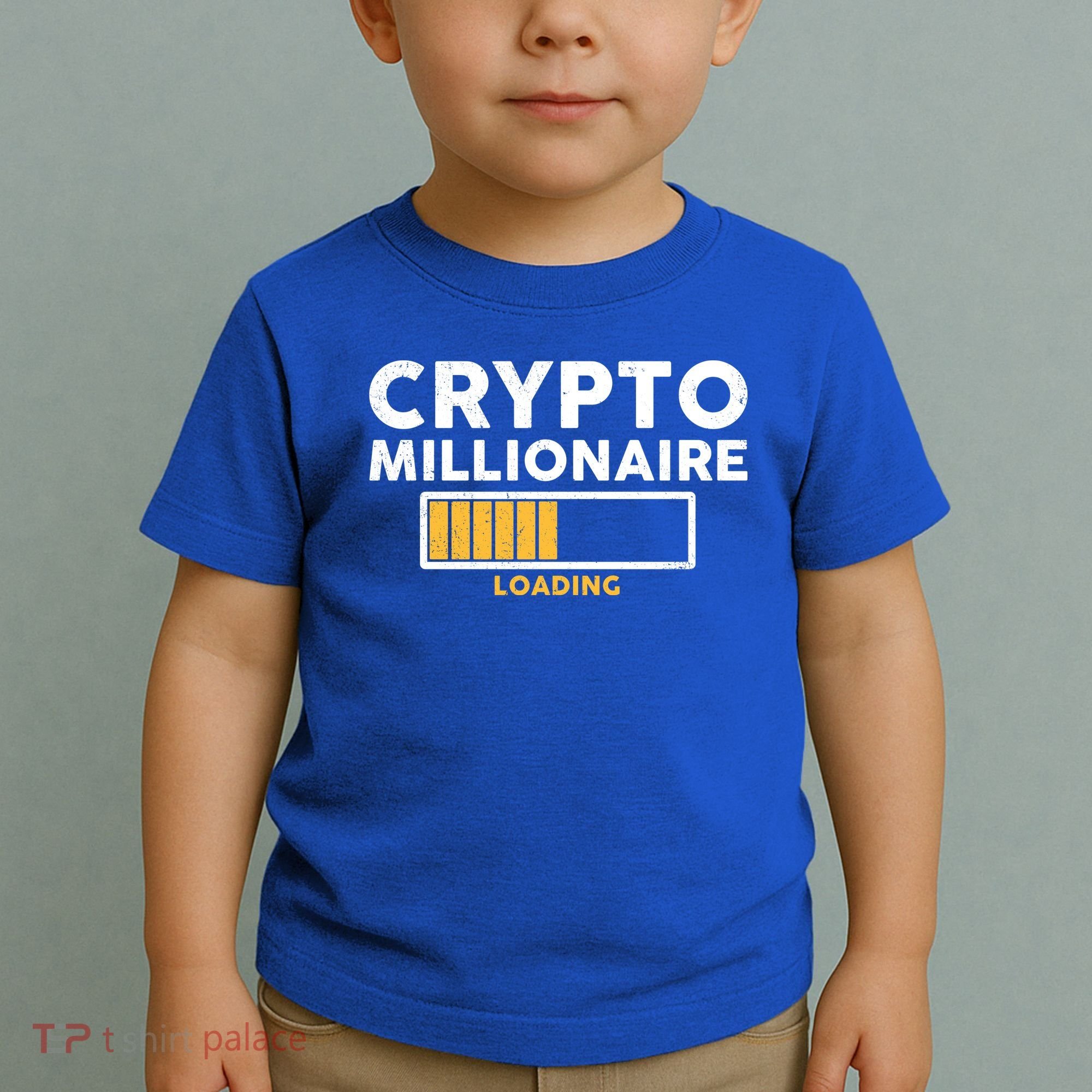 Crypto Millionaire Loading Toddler T-Shirt