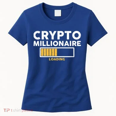Crypto Millionaire Loading Women's T-Shirt