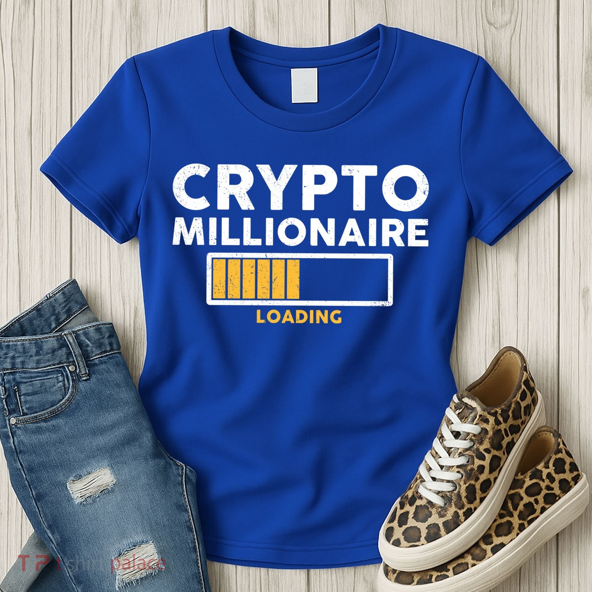 Crypto Millionaire Loading Women's T-Shirt