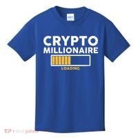 Crypto Millionaire Loading Kids T-Shirt thumb 0