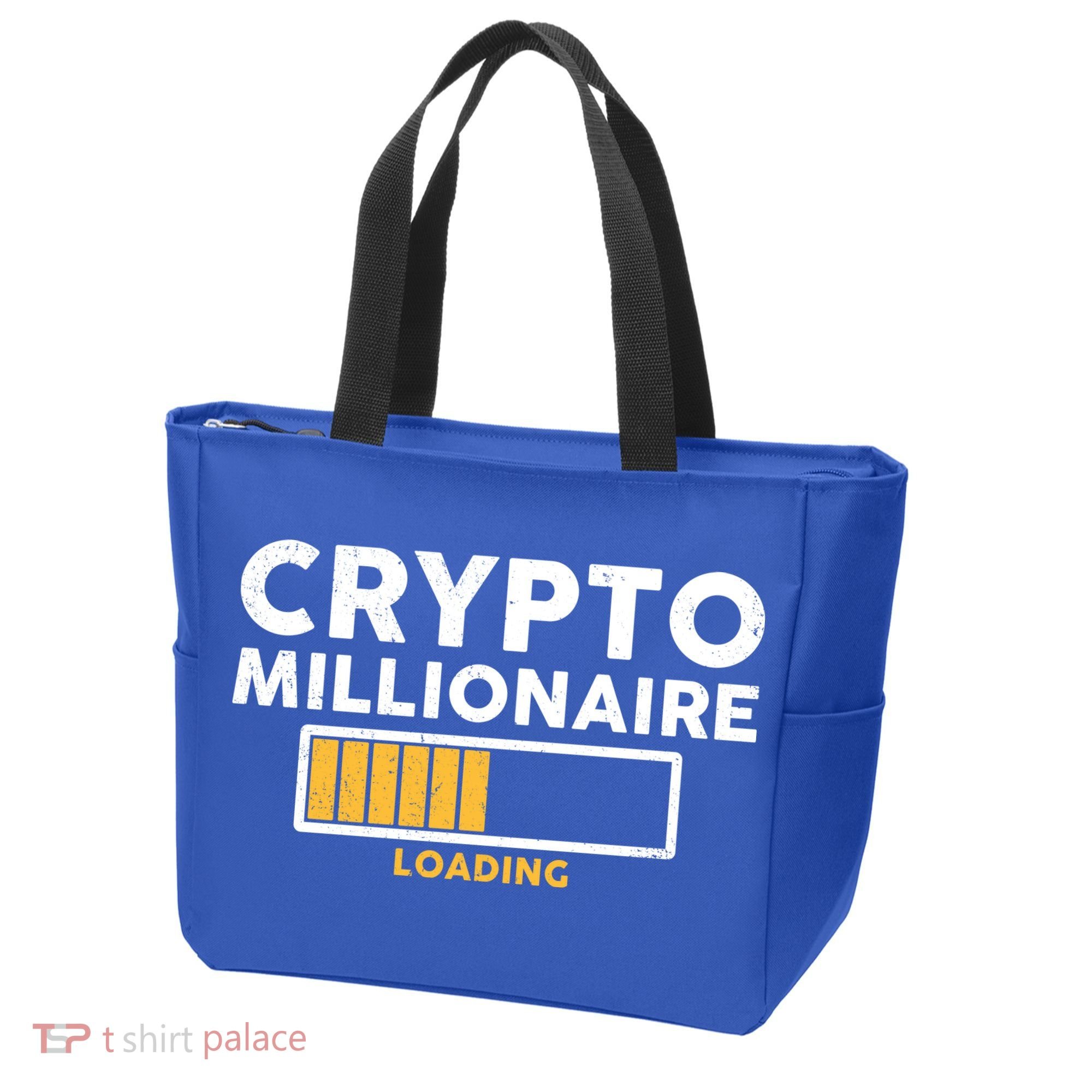 Crypto Millionaire Loading Tote Bag