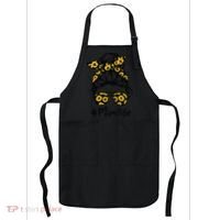 Classy Mimi Life With Sunflower Messy Bun Mother's Day Apron thumb 0