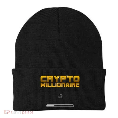 Crypto Millionaire Loading Beanie